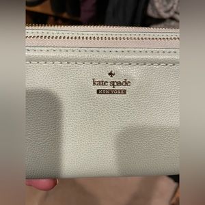 Mint green Kate spade wallet